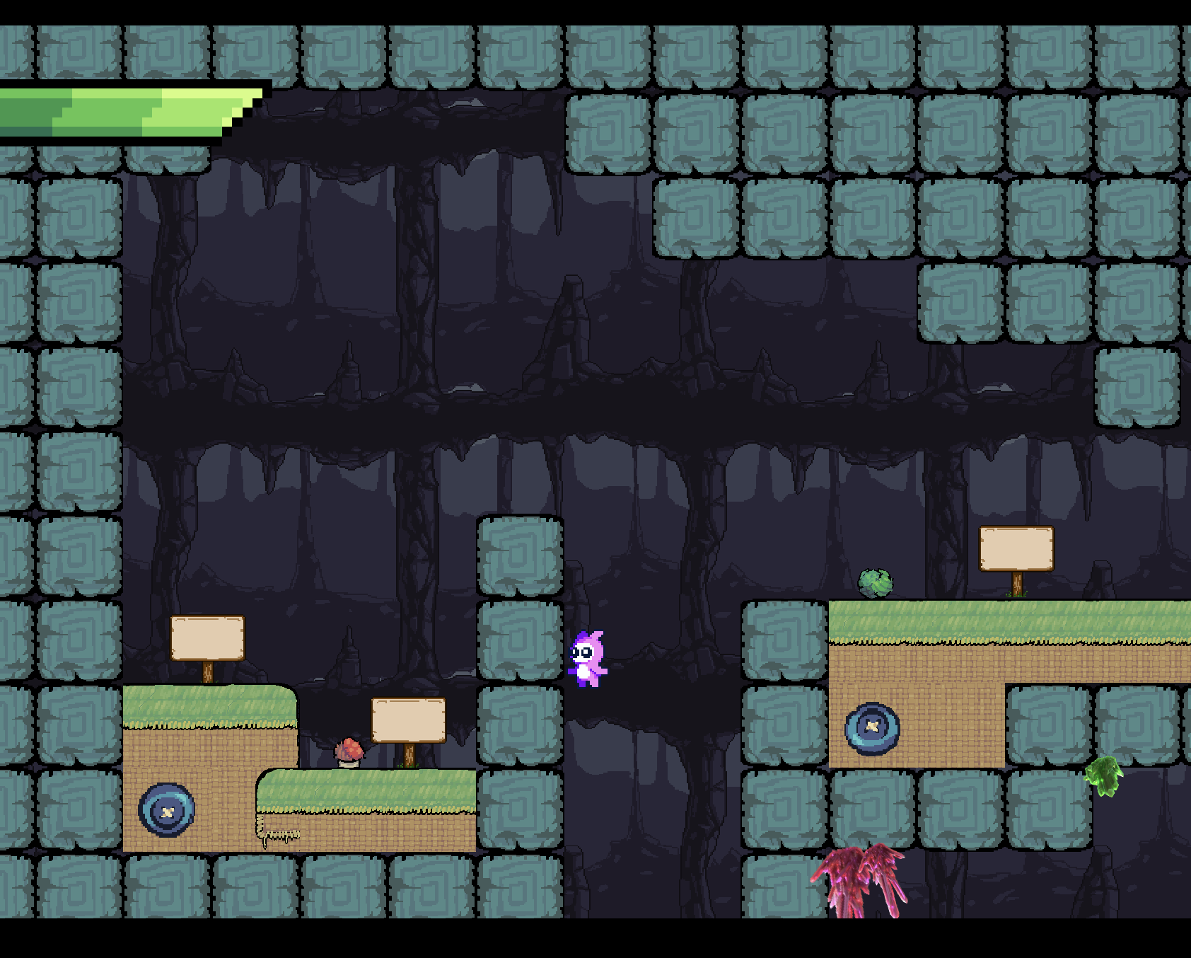 Swap Monsters cave level and three-character switching system